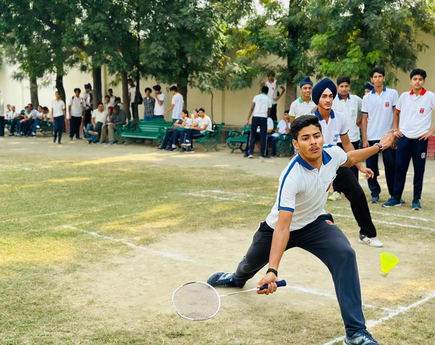 2024 Inter-House Sports at MSSSP - Badminton at Modern Senior Secondary School, Patiala